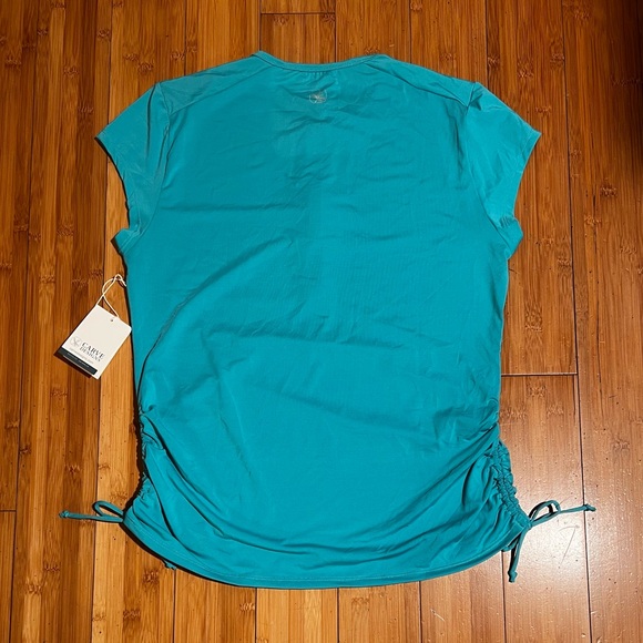 NWT Carve Designs Dawson Rashguard Top in Julep / Aqua Blue Size XL - Picture 5 of 15